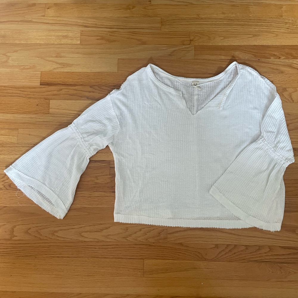 Free People Thermal Bell Sleeve